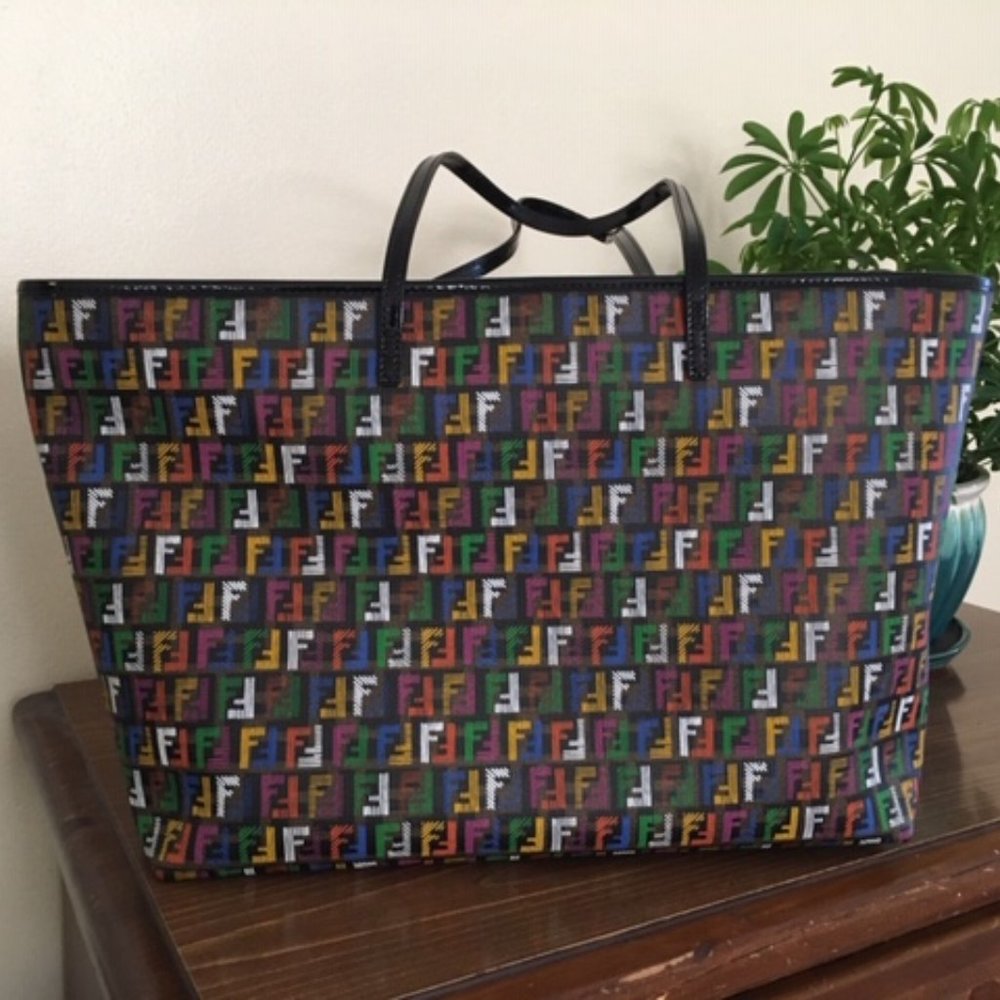 Authentic Fendi Multicolor Tote